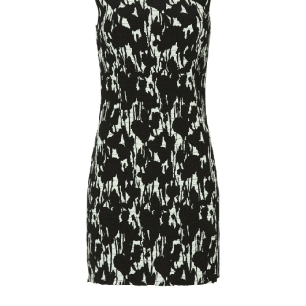 Proenza Schouler White Label Mock Neck Flou Mini Dress – Size 6 – Like New - Picture 6 of 9